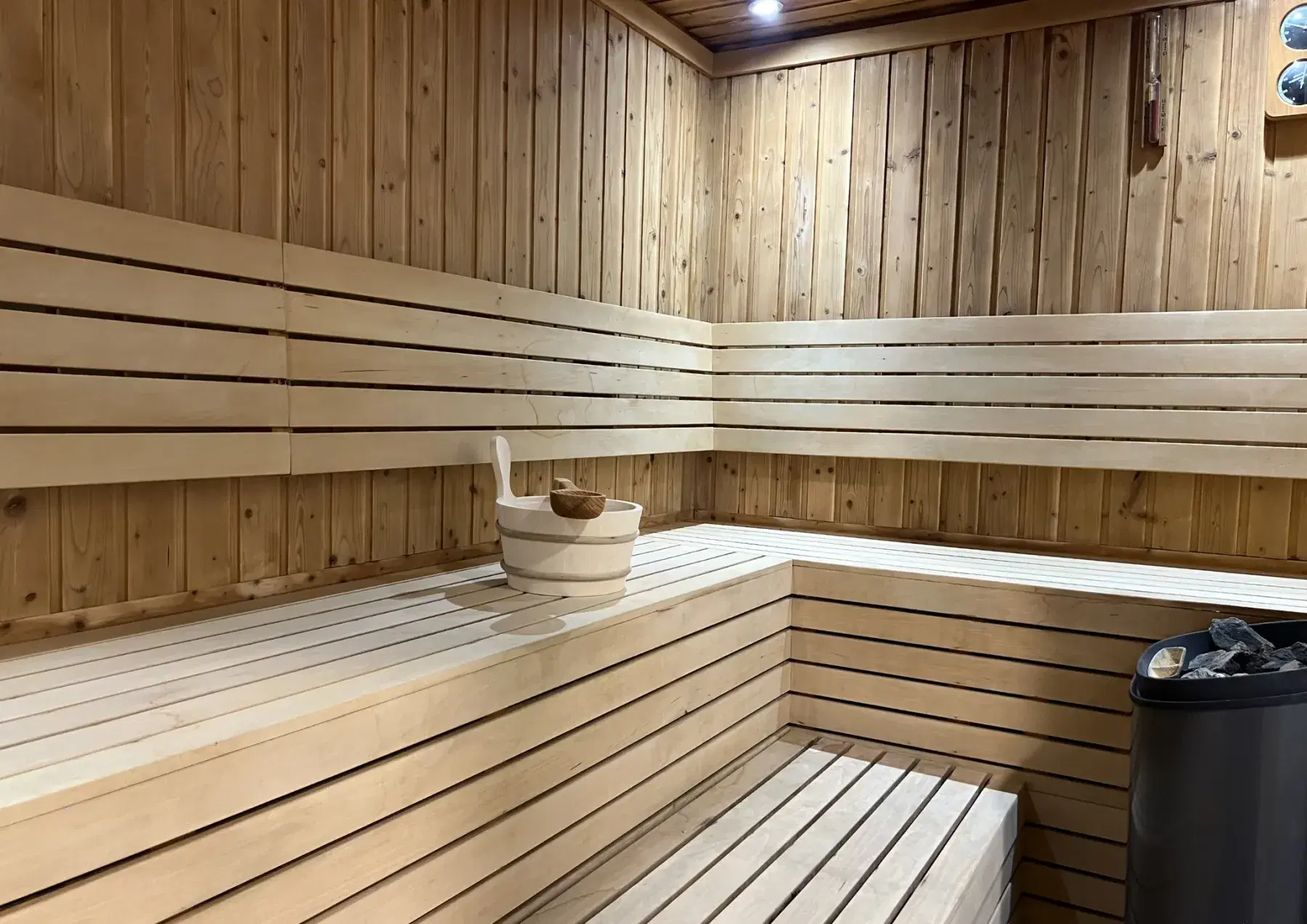 Sauna at WellNest Gold, Cape Town