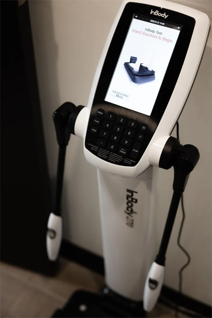 InBody (Body Composition Analysis) in session