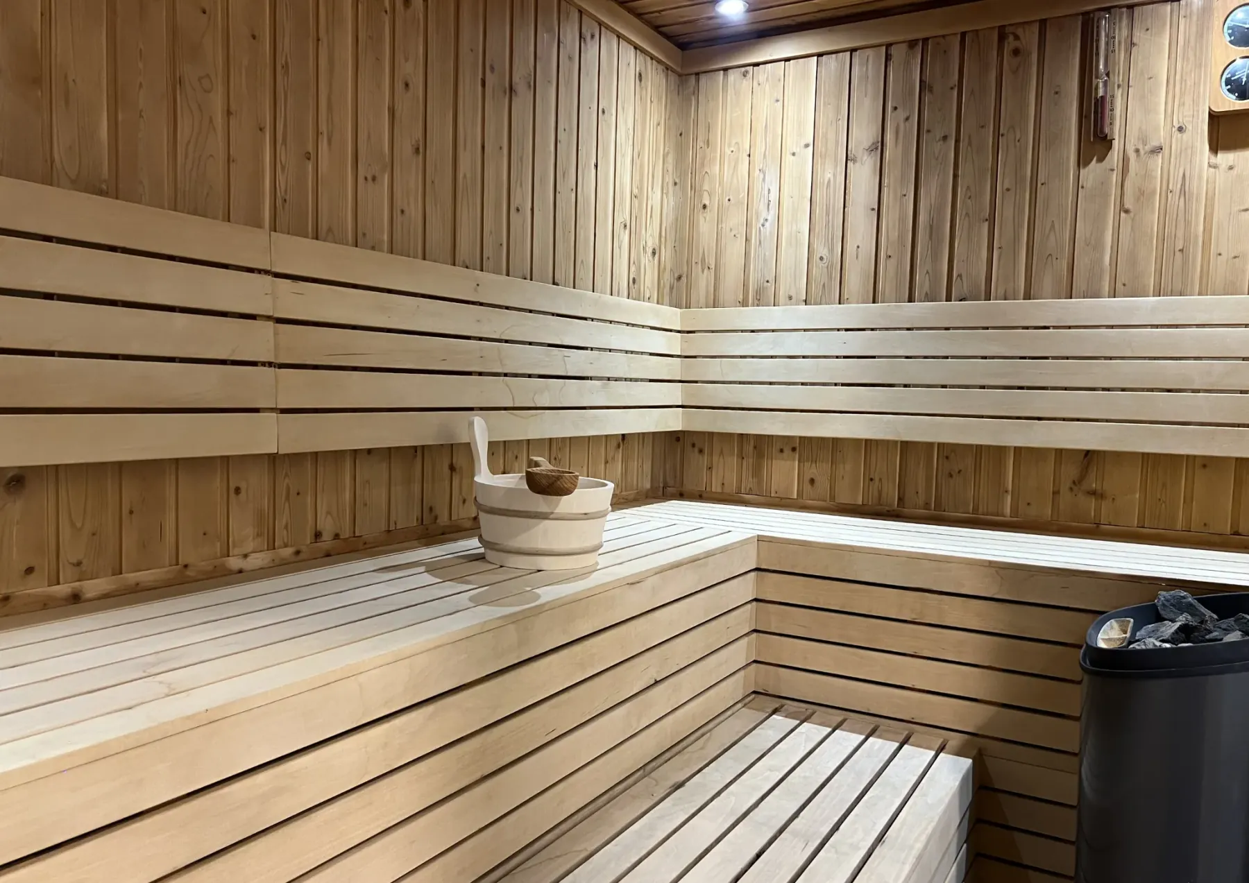 Sauna therapy at WellNest Gold, Cape Town